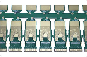 page-1-1 High-speed segmented goldfinger module board